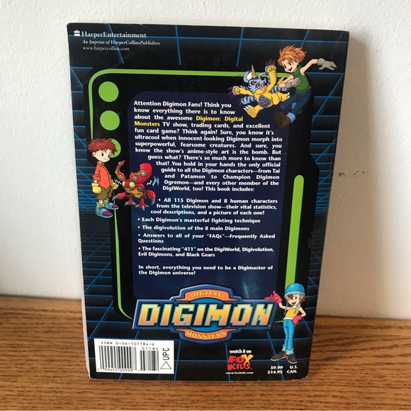 3 for $30 🛒 Digimon character guide book toei animation - Picture 2 of 5